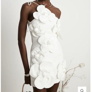 Miss Rosier White Floral Mini Dress